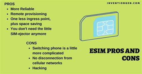 eSIM Pros & Cons: Advantages & Disadvantages on .